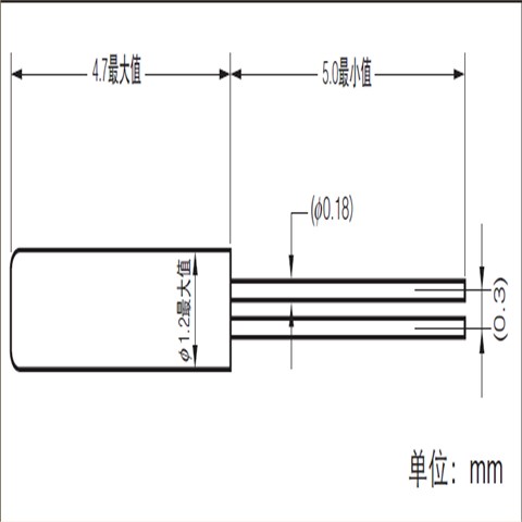 精工晶振,石英晶振,VT-120-F晶振,引腳音叉晶振