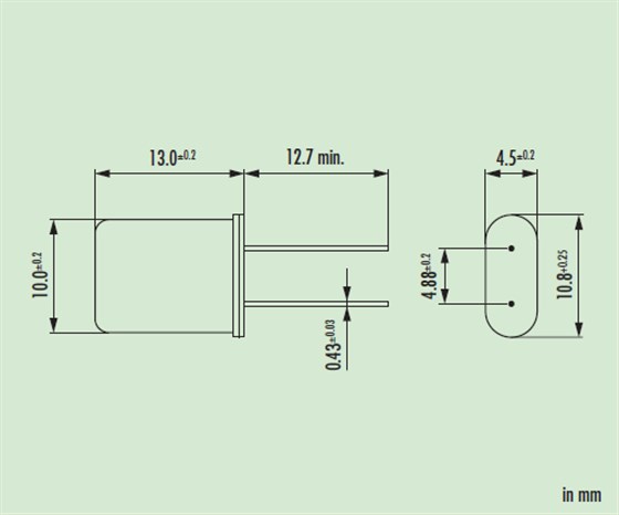 hc49-u 10.8-4.5