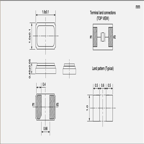 NX1610SA-32.768KHZ-EXS00A-MU00658,32.768KHz,1610mm