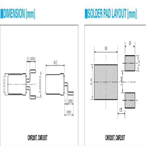 西鐵城晶振,石英晶振,CMR250T晶振,圓柱音叉表晶