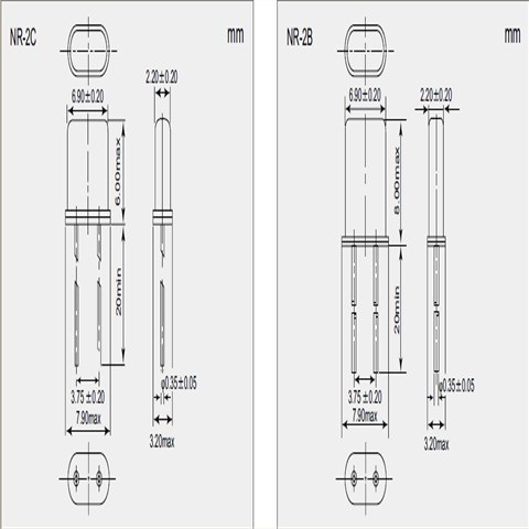 NDK晶振,石英晶振,NR-2C晶振,無源晶振