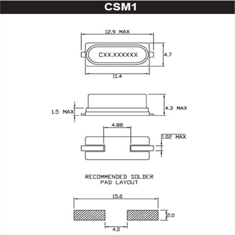 CSM1Z-A5B2C5-50-20.0D18,Cardinal橢圓形晶振,機(jī)頂盒應(yīng)用晶振