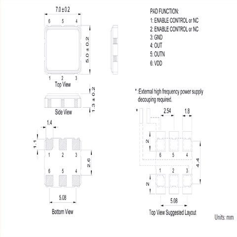 TXC晶振,有源晶振,BX晶振,BX-100.000MBE-T晶振