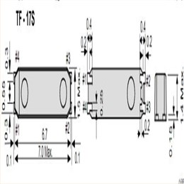 SHINSUNG晶振,TF-17S晶振,TF-17S-20-32.768KHz-12.5pF晶振