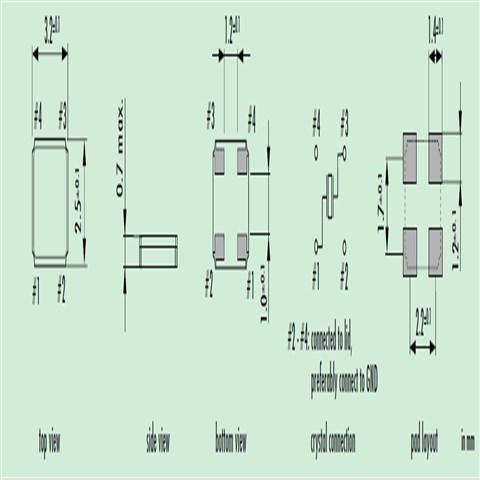 Q 24.0-JXS32-12-10/10-FU-WA-LF|3225四腳貼片晶振|-20~70°C