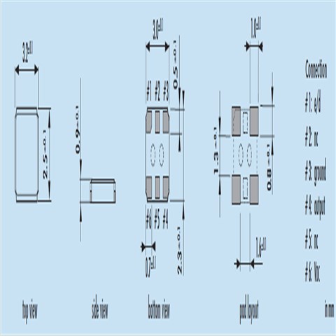 Jauch晶振,O 40.0-JO33H-E-3.3-1-T2,高穩(wěn)定性晶振,6G無(wú)線網(wǎng)絡(luò)晶振