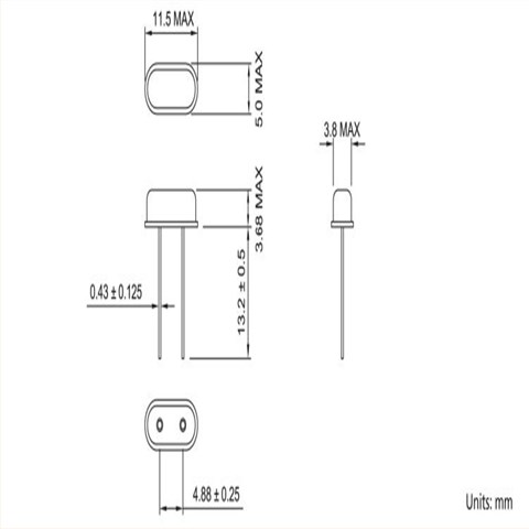 臺(tái)產(chǎn)TXC晶體,汽車(chē)雨刮控制器晶振,AS-11.0592MAHI-B晶振