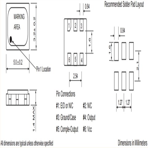 XO53PE-133M330-B25B1,Fortiming振蕩器,6G光纖通道晶振