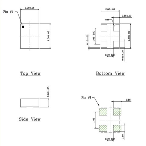 DSC1001DL5-024.0000T,2520mm振蕩器,Microchip工業(yè)應用晶振