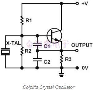 晶體振蕩器工作,有源晶振電路