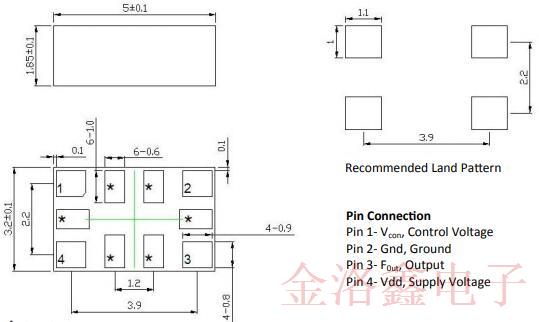 FCD-Tech高穩(wěn)定數(shù)字補(bǔ)償TCXO振蕩器產(chǎn)品應(yīng)用與電氣特性