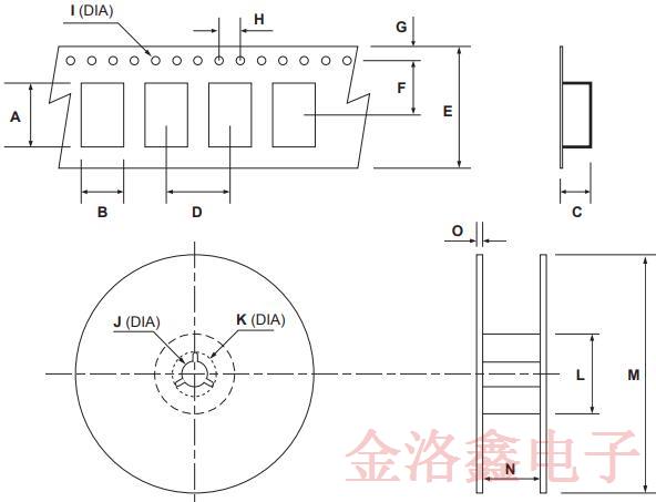 Wenzel溫補(bǔ)振蕩器表面貼裝卷帶規(guī)格