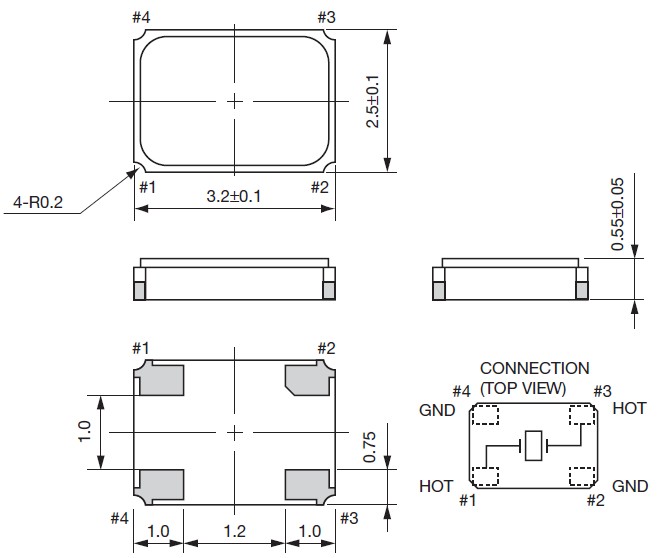 CX3225SB CX3225SA 3225