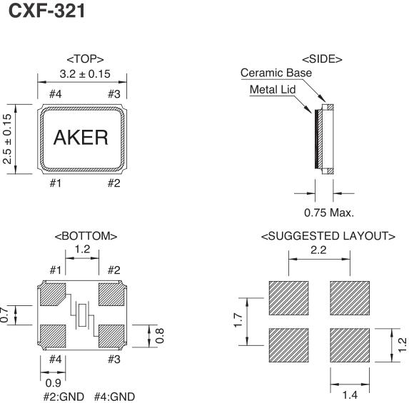 CXF-321 3225