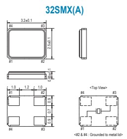 SMI晶振,32SMX(A)晶振,32M120-10(A )晶振