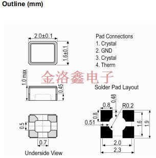 IQD高品質(zhì)晶振,IQXC-140無源諧振器,24.0MHz-IQXC-140晶振