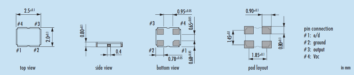 jo22-3.0V-2520 OSC