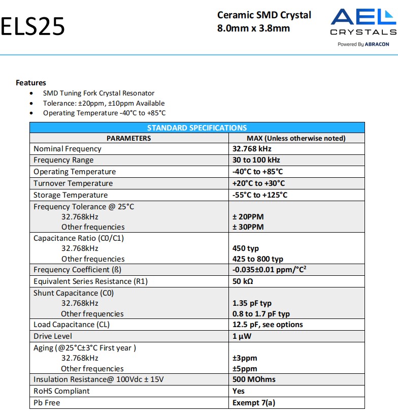 ELS25規(guī)格